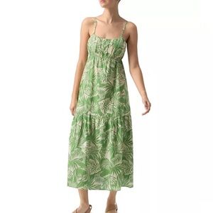 Sanctuary Palm tiered midi dress